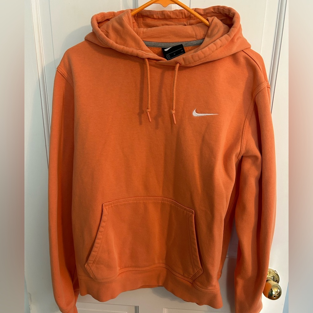 Nike Women’s Vibrant Orange Heavyweight Hoodie, Size Medium